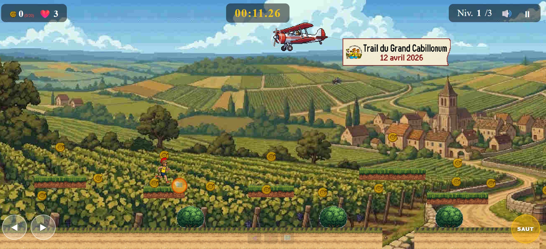 Jeu Trail du Grand Cabillonum