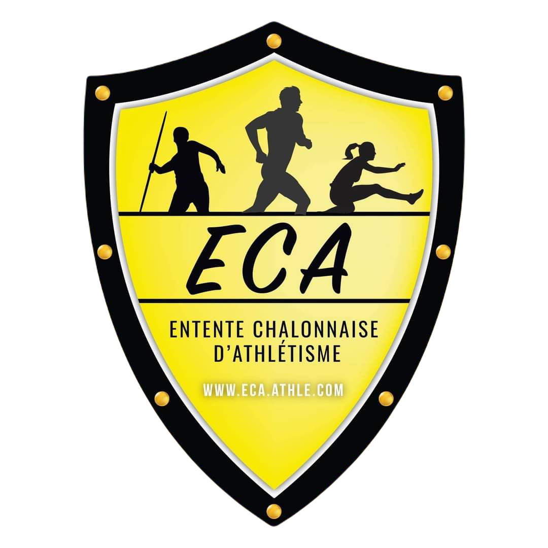 Logo ECA — Entente Chalonnaise d'Athlétisme